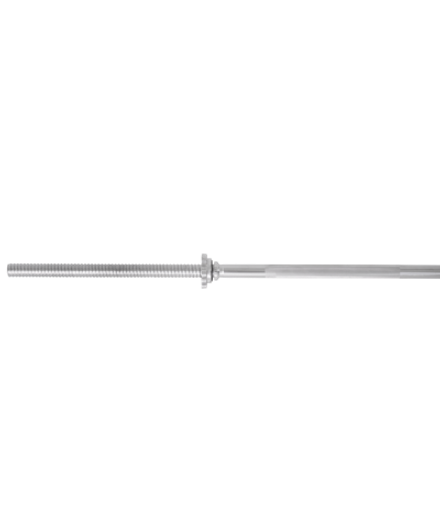 Гриф для штанги BB-103 прямой, d=25 мм, металлический, с металлическими замками, 150 см