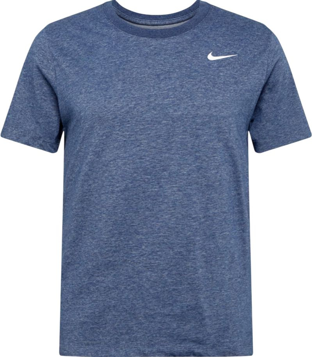 Теннисная футболка Nike Solid Dri-Fit Crew - heather blue