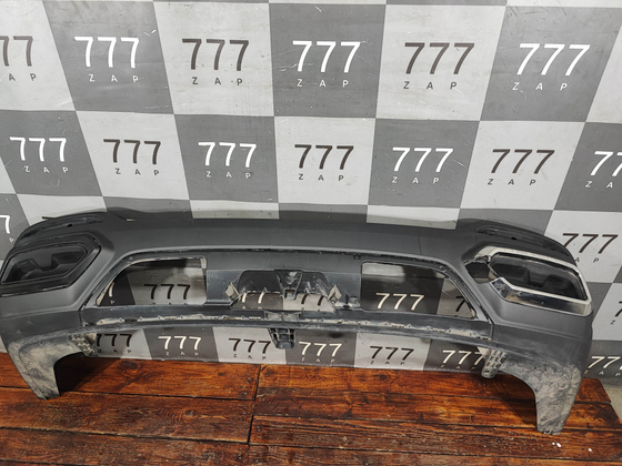 Юбка заднего бампера Geely Okavango 23-нв Б/У Оригинал 6044166300