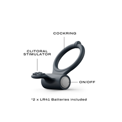 DORCEL POWER CLIT BLACK - Эрекционное кольцо