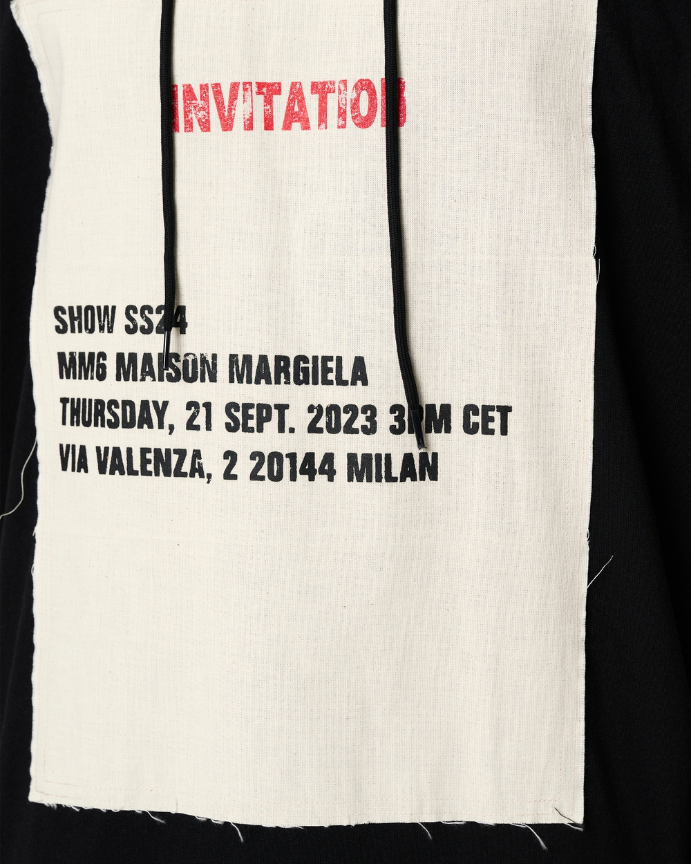 MM6 MAISON MARGIELA ТОП БЕЗ РУКАВОВ МУЖСКОЙ С КАПЮШОНОМ