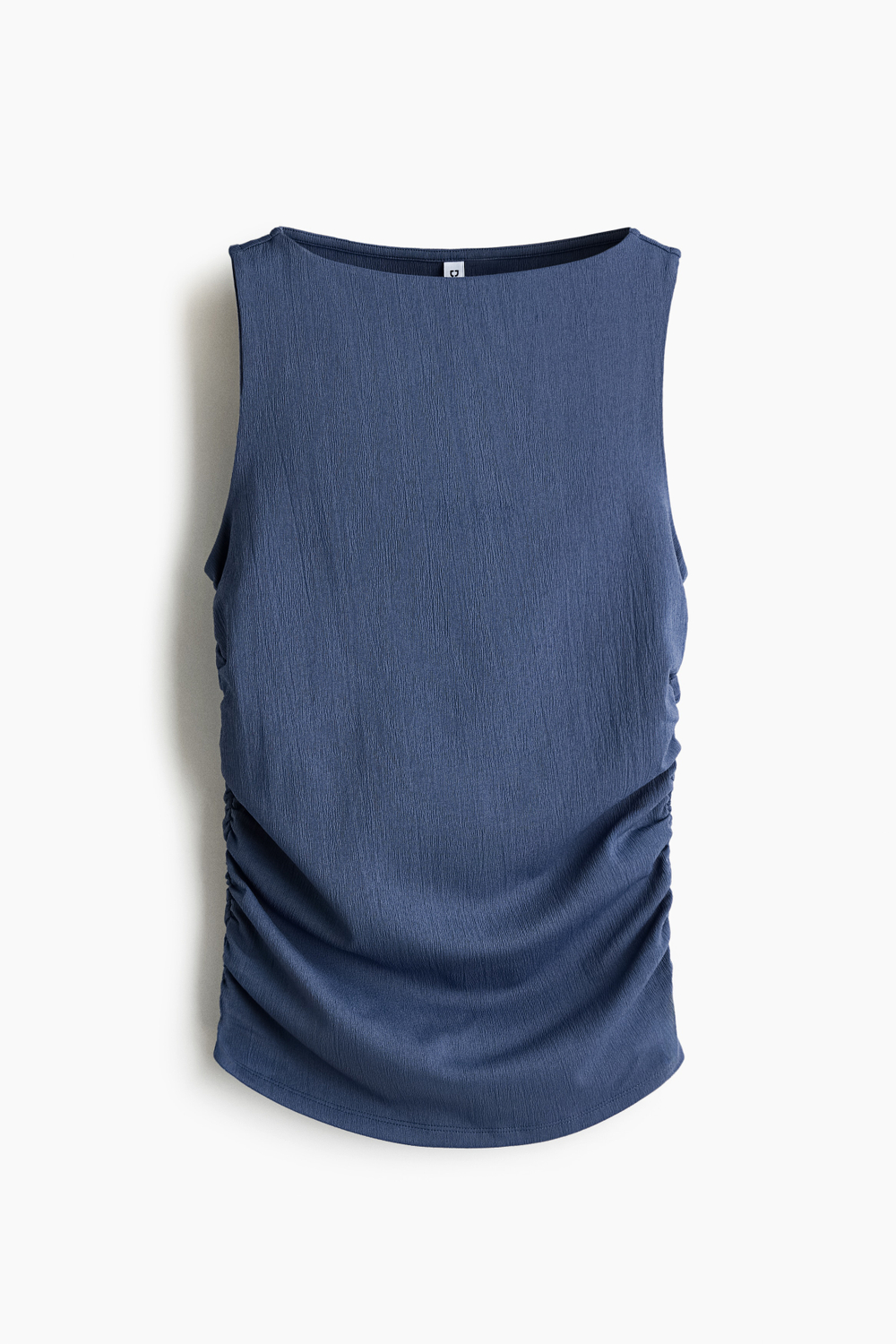 Топ из джерси со сборками - H&M