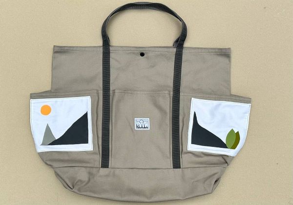 Сумка Carrier Bag Mountains XXL серая - фото 2
