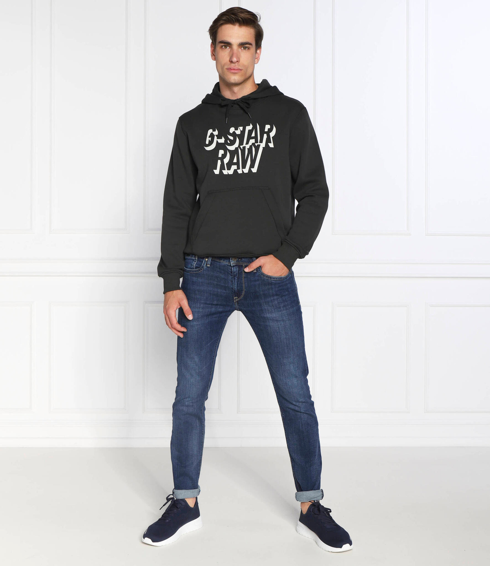 Худи G- Star Raw - черный(D22236 A971)