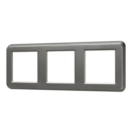 Рамка пластиковая FRM-VERSA-PL-3-GR (Arlight, -)