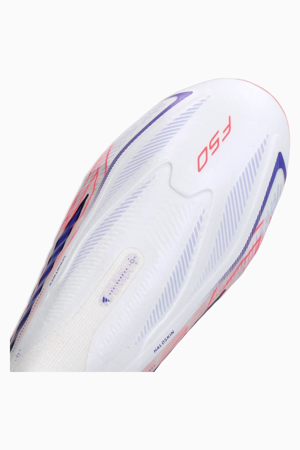 Бутсы adidas F50 Elite Hyperfast LL FG Junior - белый