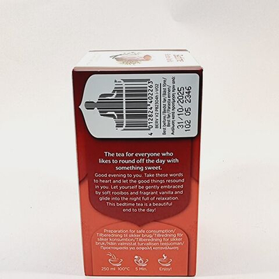 Чай Yogi Tea "Bedtime Rooibos Vanilla" без кофеина 17 пакетиков 30.6 г (из Финляндии)