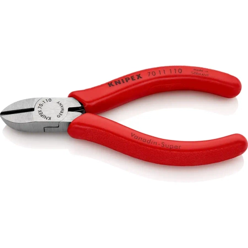 Кусачки боковые черненые 110 мм Knipex 70 11 110