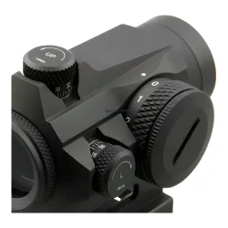 Прицел коллиматорный Vector Optics Maverick 1x22 GENII (SCRD-12II) - крупный план барабанчиков ввода поправок