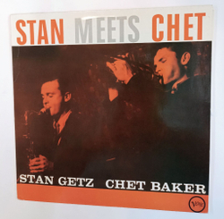 Винтажная виниловая пластинка LP Stan Getz, Chet Baker Stan Meets Chet (Holland 1985)