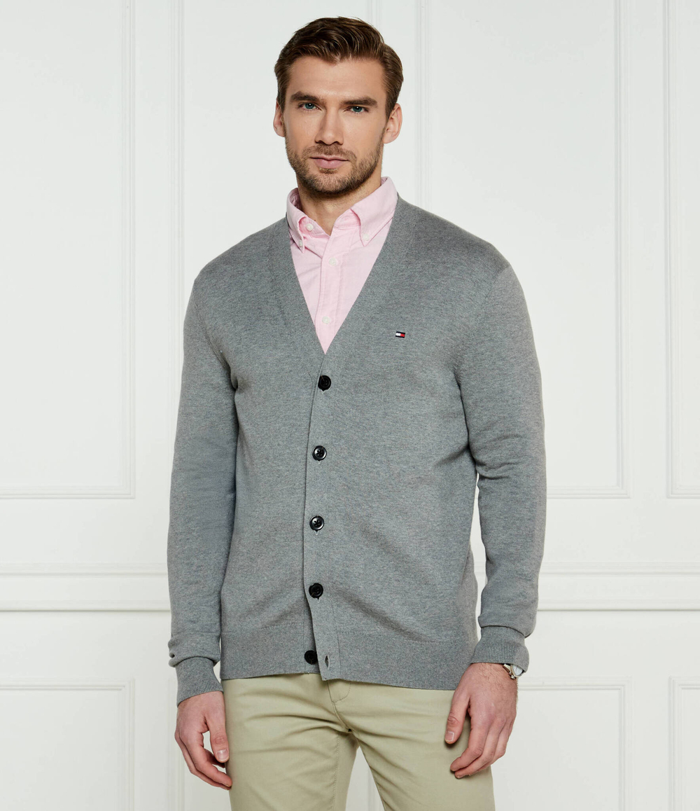 Кардиган ESSENTIAL Tommy Hilfiger - серый(MW0MW33111)