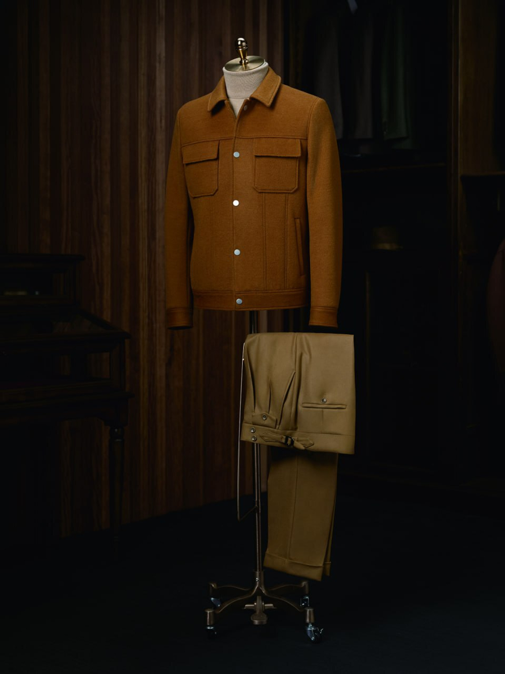 Куртка с отложным воротником Стиль: smart casual