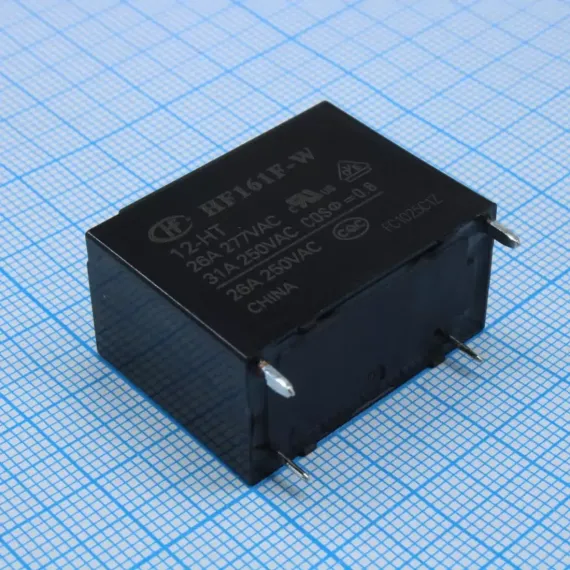 Реле электромагнитное HF161F-W/12-HT 12VDC