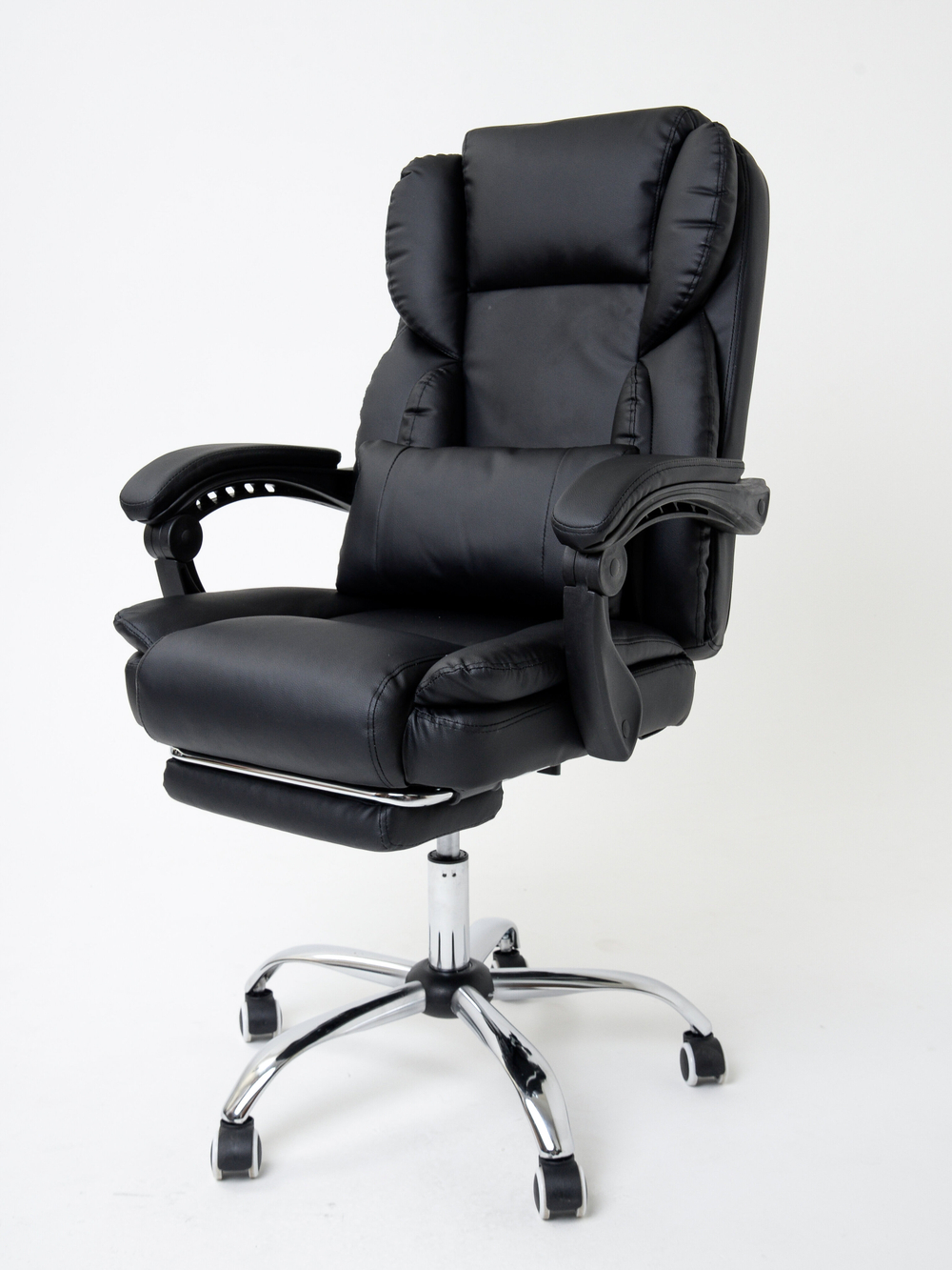 Компьютерное кресло KRESLO COMFORT Premium, офисное, экокожа, цвет:черный