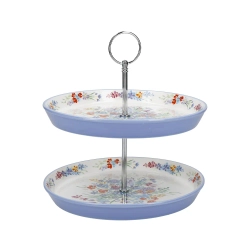 Kitchen Craft Поднос London Pottery 2 яруса 26 см луг EAN 5057982075279