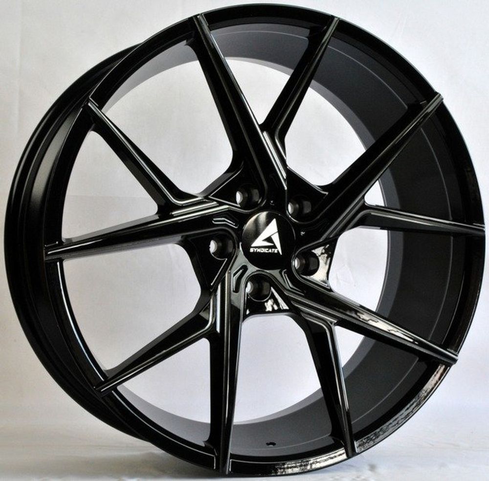 Автодиск STUTTGART 8.5x20/5x108 ET35 D67.1 (ANZ5670) BLACK MILLING BV