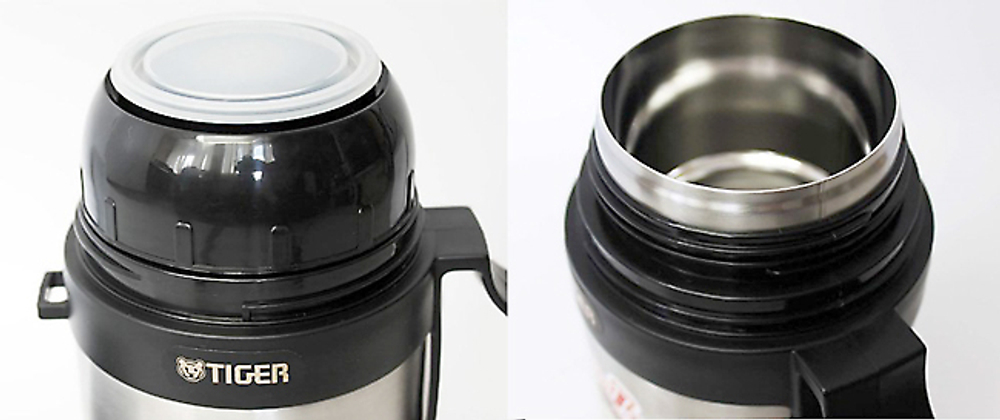 Термос с широкой горловиной Tiger MCW-P071 XS Stainless