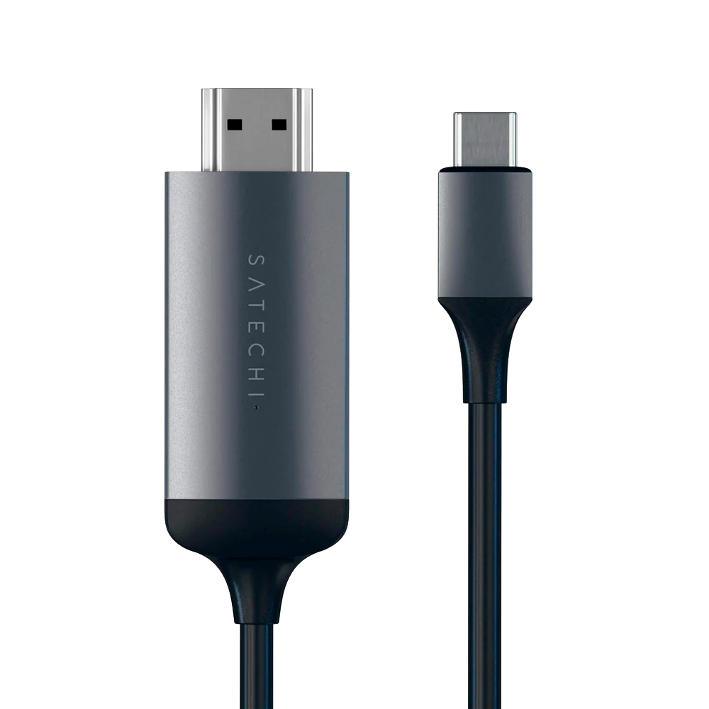 Кабель Satechi Aluminum Type-C to HDMI, 4K 60Hz, 1.82 м
