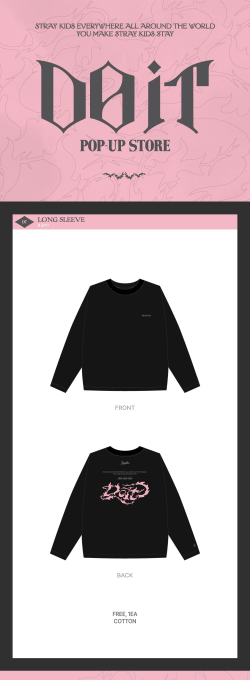 Мерч Stray Kids - [DO IT] LONG SLEEVE