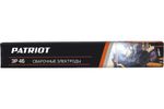 Электроды сварочные Patriot ЭР 46, D3 мм, 1кг 605012021