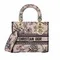 Сумка Dior Lady D-lite, модель среднего формата светло-розовый