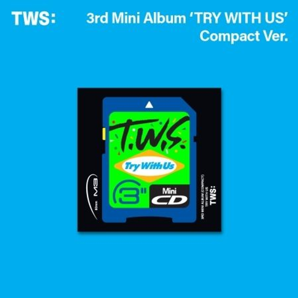 Альбом TWS - TRY WITH US 3rd Mini Album COMPACT 7 Version SET