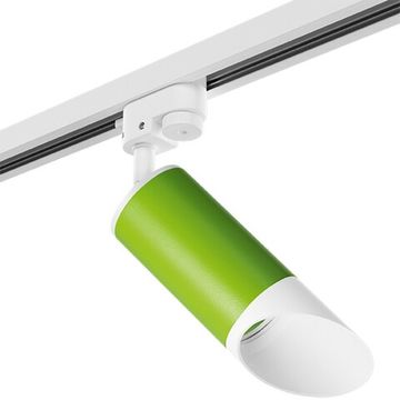 Трековый светильник однофазный 1*GU10 R1T43436 белый/зеленый Rullo Lightstar