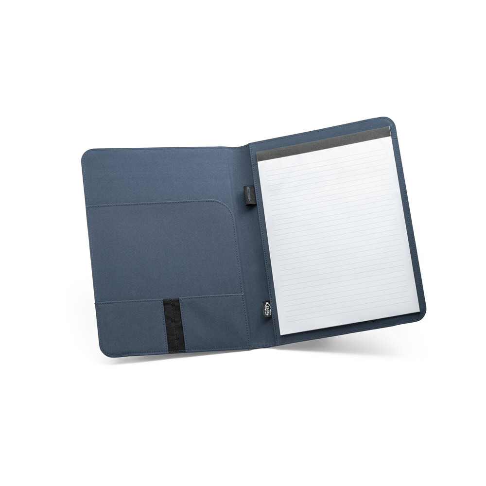 EMERGE FOLDER II. Папка A4 из 100% rPET 300D с эластичной застежкой