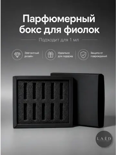 Парфюмерный бокс для фиолок атомайзеров 1 мл, отливантов