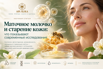 Маточное молочко и старение кожи: что показывают современные исследования