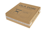 Набор мебели Ola Dom  арт.ЭП 442295 + ЭП 442332 коричневый,  (2стула+стол 76x76см) (коричневый)
