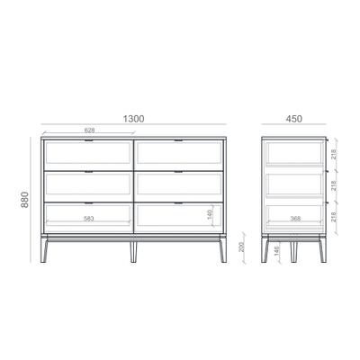 Комод INSPIRE TL042
