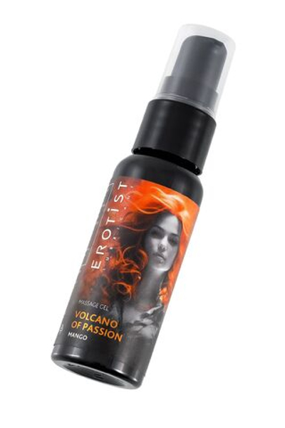 Гель с эффектом вибрации Volcano Of Passion со вкусом манго - 25 мл.