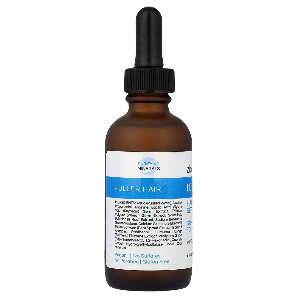 Zion Health, ICI Hair, сыворотка-мультипликатор для волос, 59,15 мл (2 жидк. унц.)