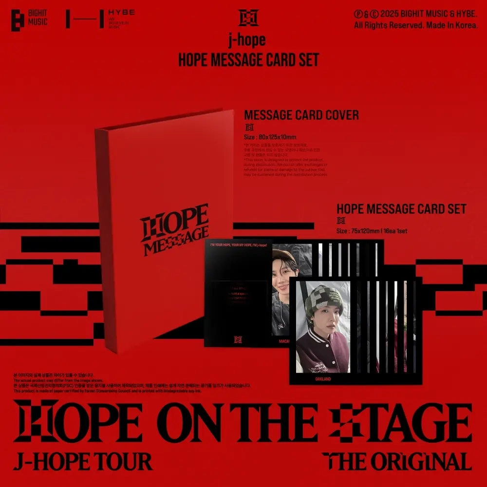 Набор - HOPE MESSAGE CARD SET