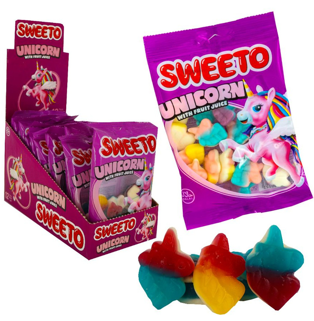 Мармелад SWEETO Единорог 70г*12шт