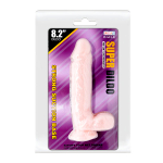Телесный фаллоимитатор 21см с присоской Baile Super Dildo BW-008087N