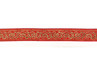 Тесьма жаккард с метанитом, с1857, рис.9821, ш. 2,2 см