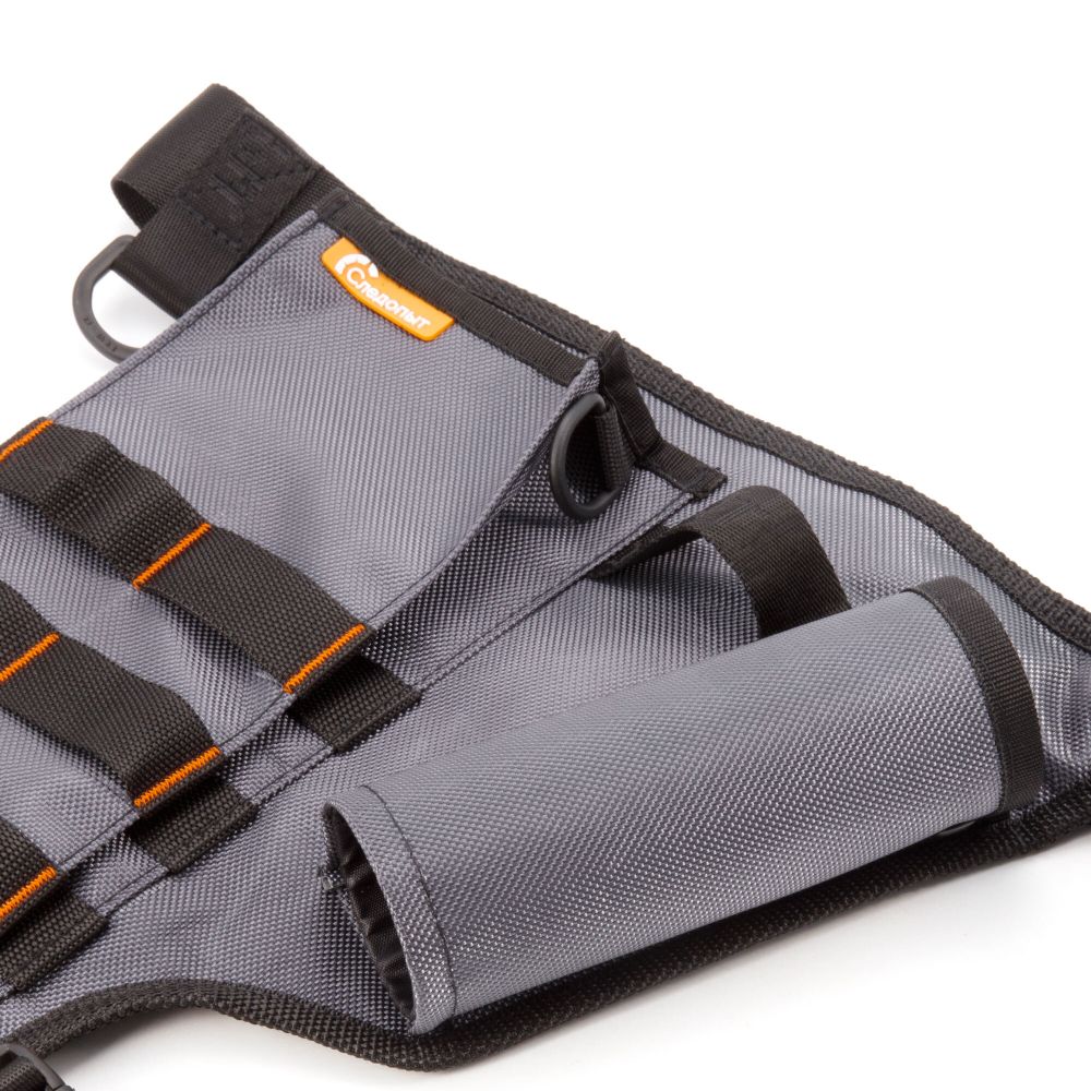 Сумка рыболовная поясная "СЛЕДОПЫТ" Fishing Pocket Hip, 30х22х6 см, цв. серый, без коробок/10/