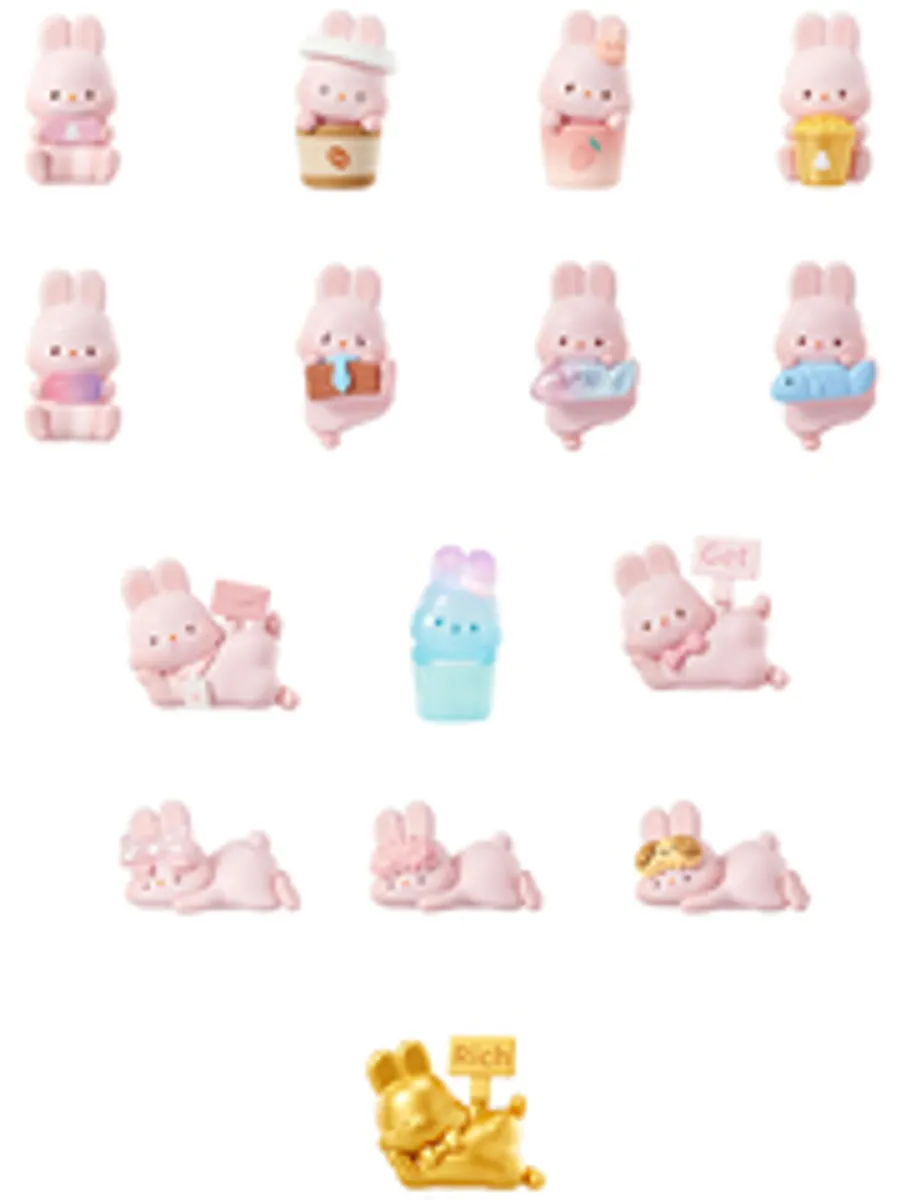 Случайная фигурка FUNISM Momo Bunny: 24h Life Diary