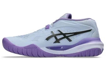 Женские Кроссовки теннисные Asics Gel-Resolution X Night Energy - blue fade/gunmetal