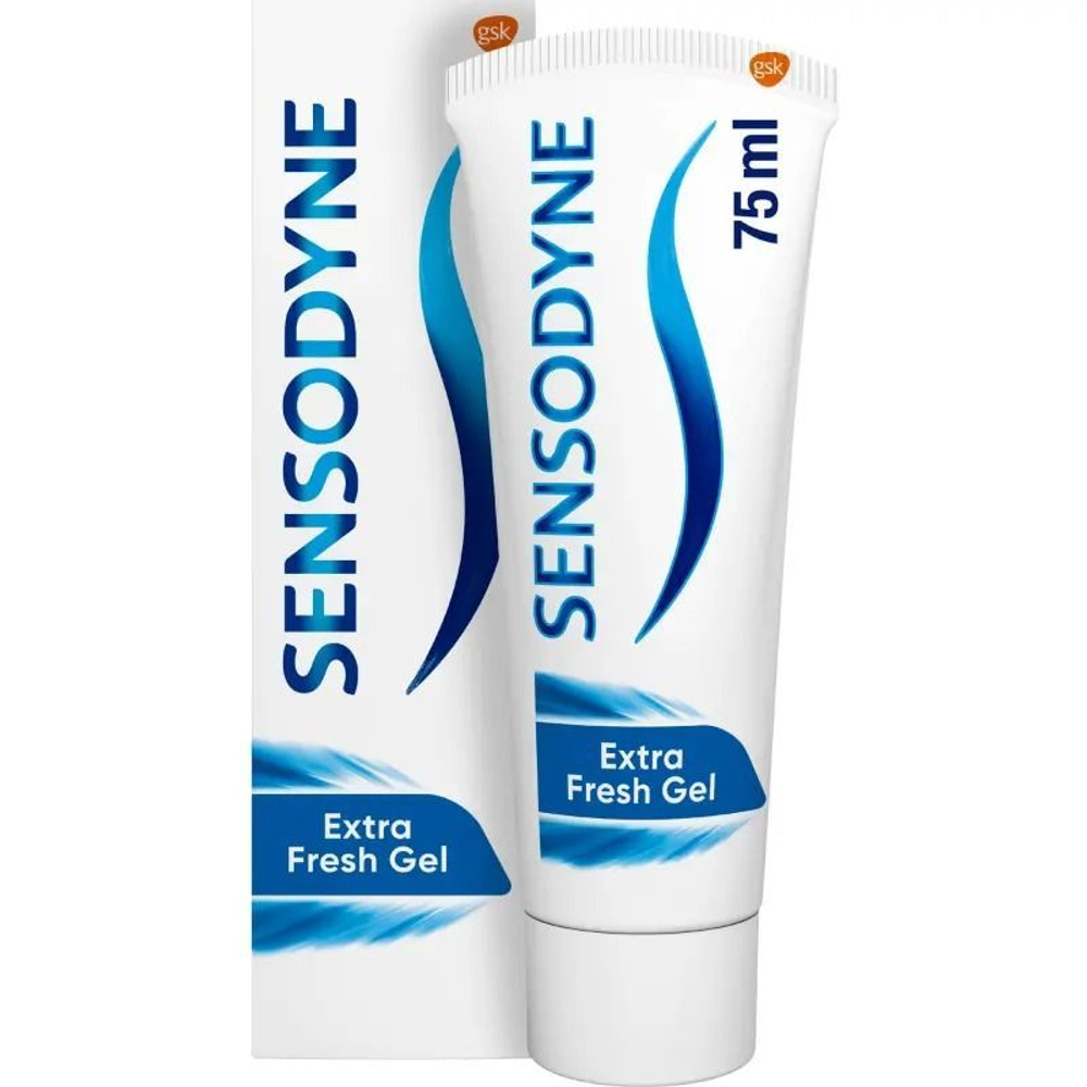 Зубная паста Sensodyne Extra Fresh Gel 75 мл (из Финляндии)