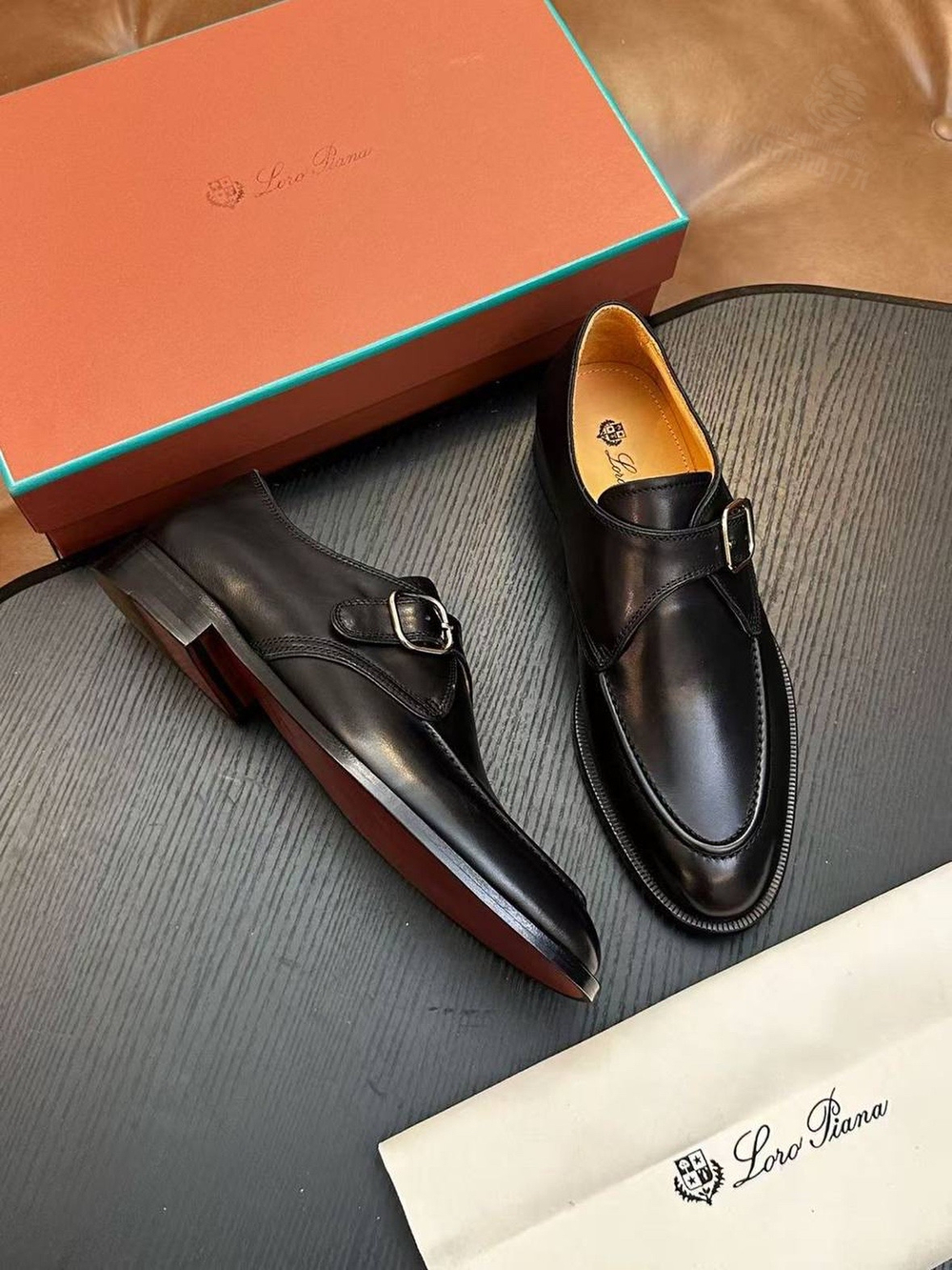 Туфли Loro Piana Sergio Walk Derby
