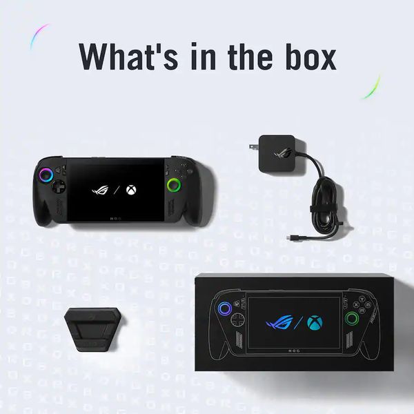 Игровая приставка Asus ROG Xbox Ally X 1 ТБ (RC73XA) Черный | Black