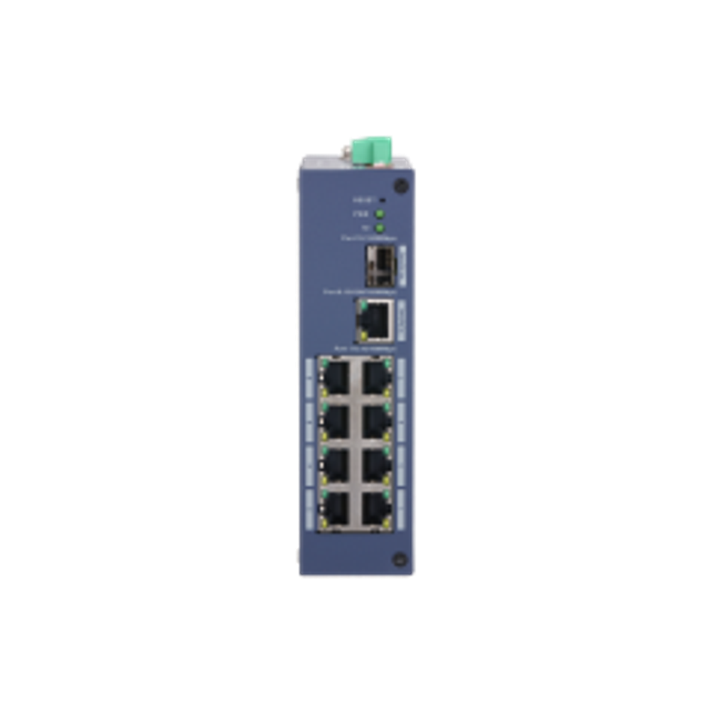 10-портовый защищённый коммутатор с облачным управлением DH-CHS4110-8ET Dahua