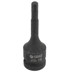 Головка-бита 6-гранная ударная 6мм,1/2'' Forsage F-24407806MPB