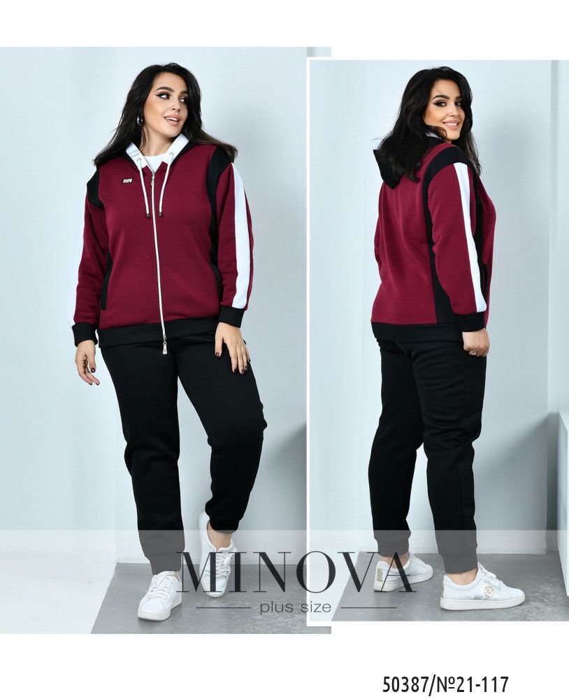 Костюм 21-117-бордо Minova Костюм 21-117-бордо Minova