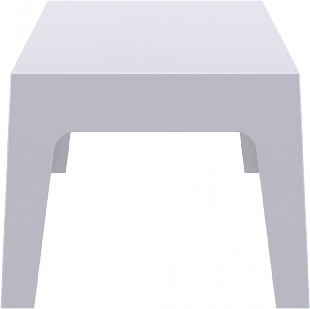 Столик пластиковый журнальный Siesta Contract Box Table, серебристый