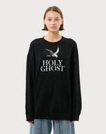 UNDERCOVER СВИТШОТ HOLY GHOST ЧЕРНЫЙ