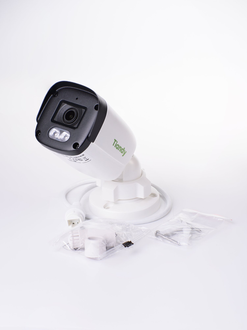 Tiandy TC-C32QN I3/E/Y/2.8mm/V5.1 Видеокамера IP 2Мп цилиндрическая уличная, с микрофоном (2.8мм)